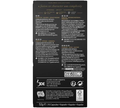 10 Nespresso* Original Compatible Capsules Or Absolu &ndash; L'OR ESPRESSO image number 1
