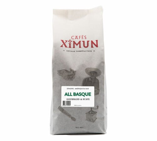 Caf&eacute; Ximun Coffee Beans All Basque 100% Arabica - 1kg