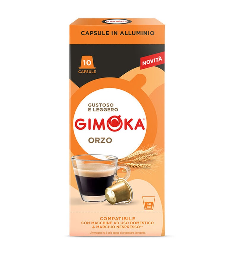 10 capsules compatibles Nespresso* Original Orzo - GIMOKA image number 0