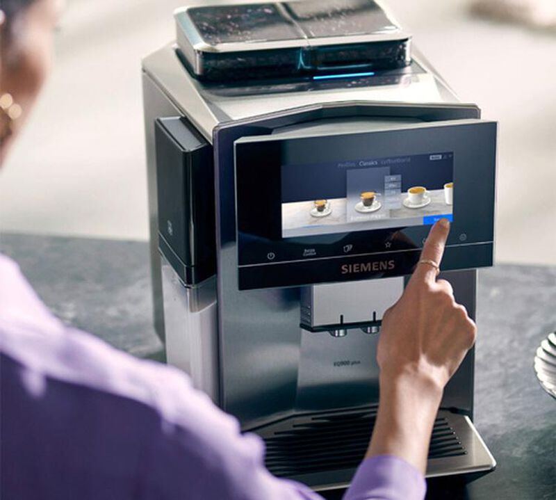 Expresso Broyeur SIEMENS EQ900+ TQ907RZ3 Inox image number 4