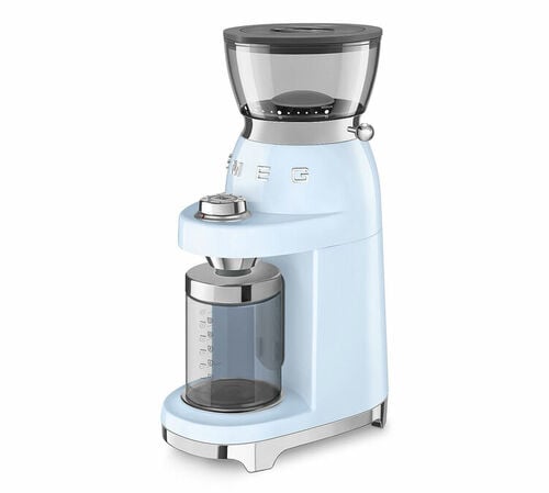 Moulin &agrave; caf&eacute; SMEG CGF03 Ann&eacute;es 50 Bleu Azur image number 2