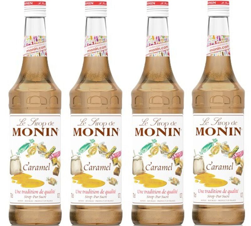 4x70cl - Sirop Monin caramel image number 0