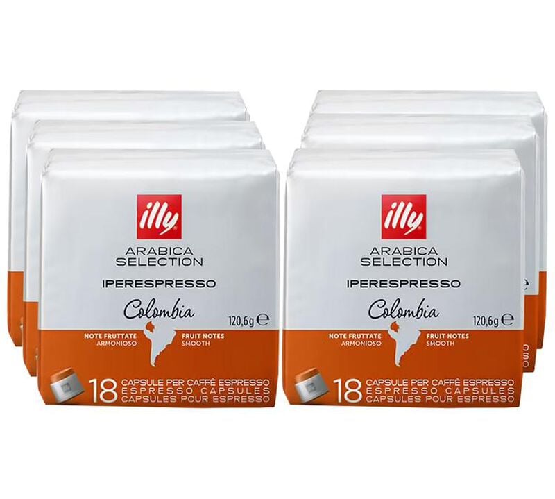 108 capsules Illy iperespresso Monoarabica Colombie - ILLY image number 0