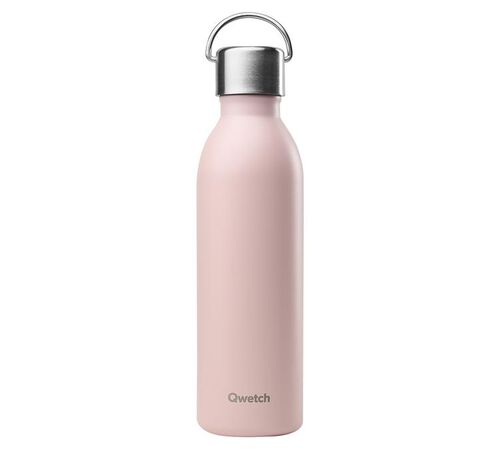 Gourde isotherme Active rose pastel - 60 cl - QWETCH
