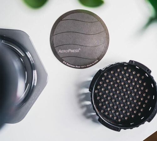 AeroPress Permanent Filter in Stainless Steel image number 2