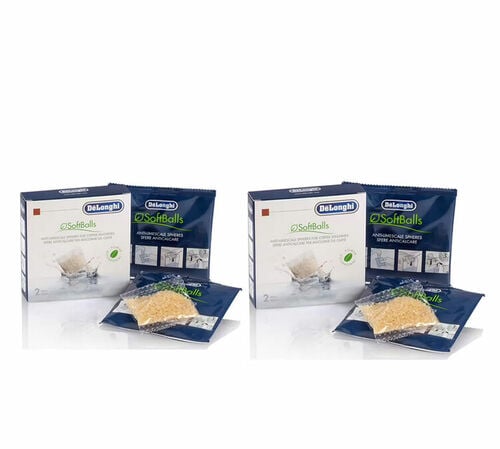 Produits d'entretien - DELONGHI - Sph&egrave;res anticalcaires SOFT BALL DLSC551 x2