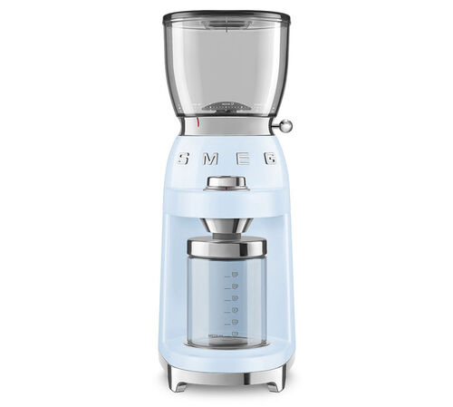 Moulin &agrave; caf&eacute; SMEG Bleu azur CGF11PBEU Ann&eacute;es 50