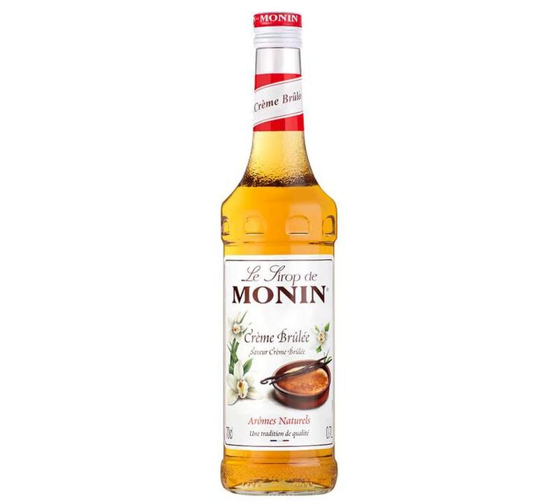 Sirop Monin - Cr&egrave;me Br&ucirc;l&eacute;e - 70 cl image number 0