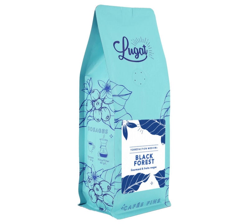 Lugat Specialty Coffee Beans Black Forest - 4 x 230g image number 3