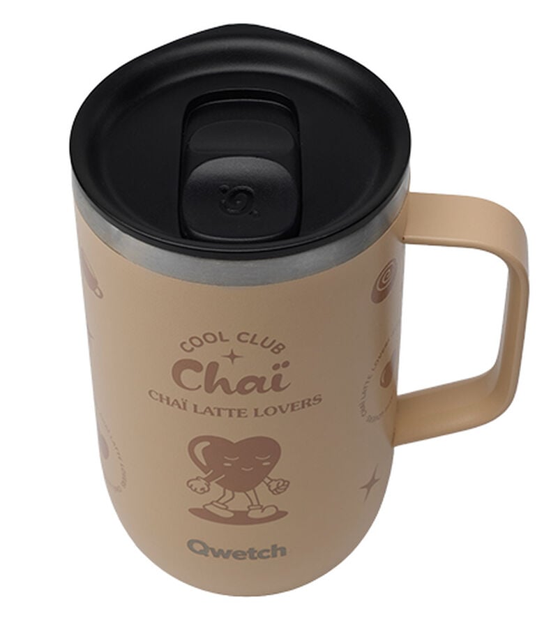 Mug tisani&egrave;re isotherme - COOL CLUB Cha&iuml; - 470ml- QWETCH image number 2