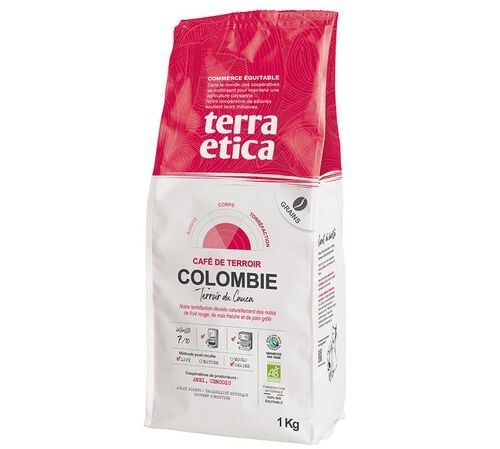 Terra Etica Organic Coffee Beans Colombia - 1kg
