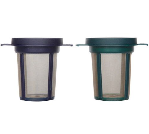 Lot de 2 filtres &agrave; th&eacute; permanent (M) - Finum