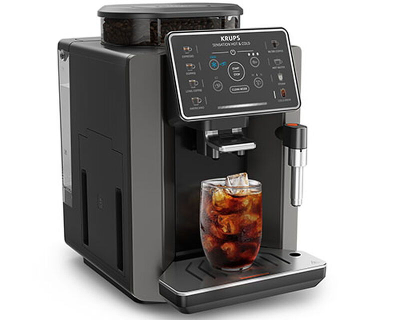 Expresso Broyeur Krups Sensation Hot & Cold EA913HE0 image number 7