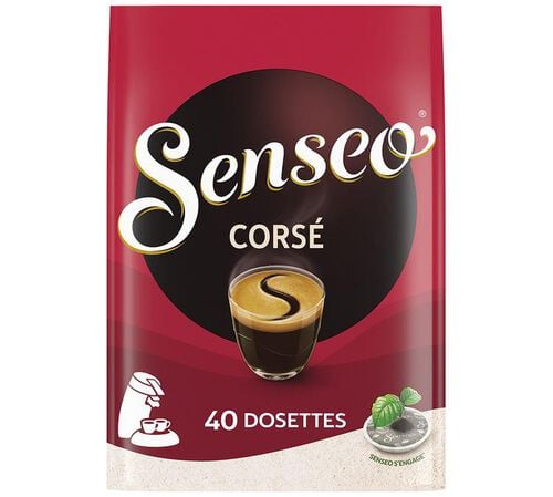 Senseo Pads stark cors&eacute; x 40