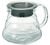 Carafe 1 &agrave; 3 tasses - Support en verre pour V60 - HARIO image