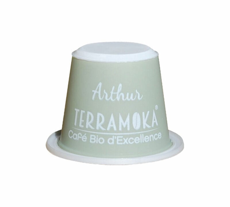 Terramoka 'Arthur' biodegradable Nespresso&reg; Compatible Capsules x60 image number 1
