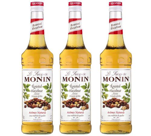 Sirop Noisette Grill&eacute;e 3 x 70cl - MONIN