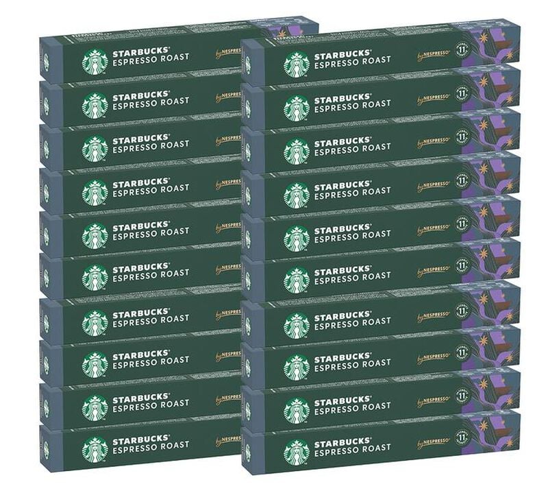 200 Nespresso* Original Compatible Capsules Espresso Roast &ndash; STARBUCKS image number 0