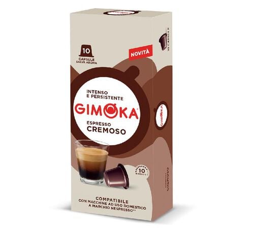 100 Capsules Cremoso - compatible Nespresso&reg; - GIMOKA