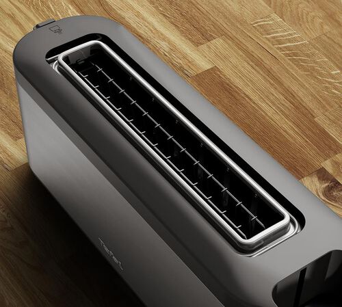 Grille pain Tefal TL430811 Element longue fente noir et gris image number 4