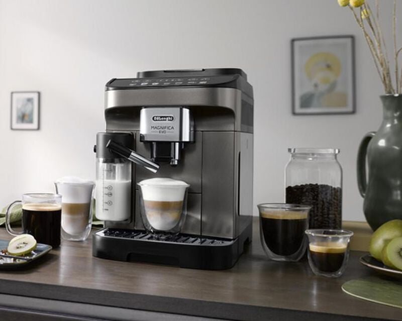 Expresso Broyeur DELONGHI Magnifica EVO FEB 2981.TB LatteCrema Titanium image number 7