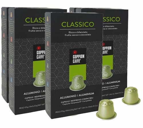 50 Nespresso* Original Compatible Capsules Classico &ndash; GOPPION