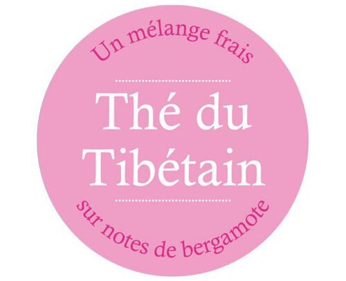 Th&eacute; Noir et Vert Th&eacute; du Tib&eacute;tain - Vrac 200 g - COMPTOIR FRAN&Ccedil;AIS DU TH&Eacute; image number 1