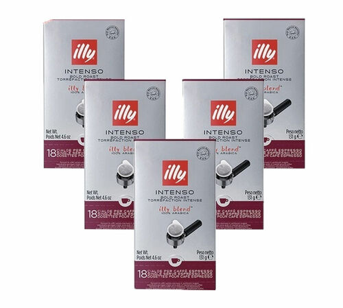 90 dosettes ESE Torr&eacute;faction Intenso - Illy