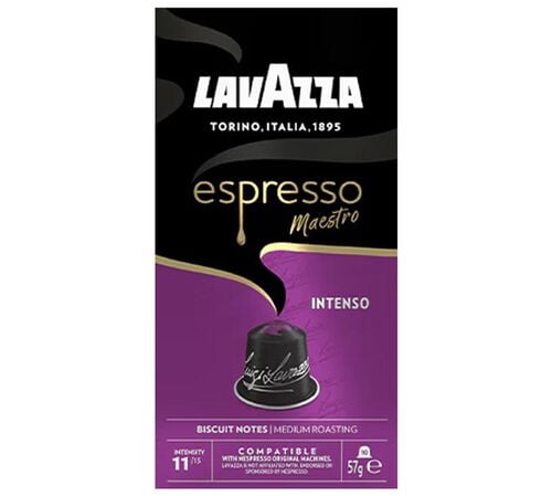 30 capsules compatibles Nespresso* Original Espresso Intenso - LAVAZZA