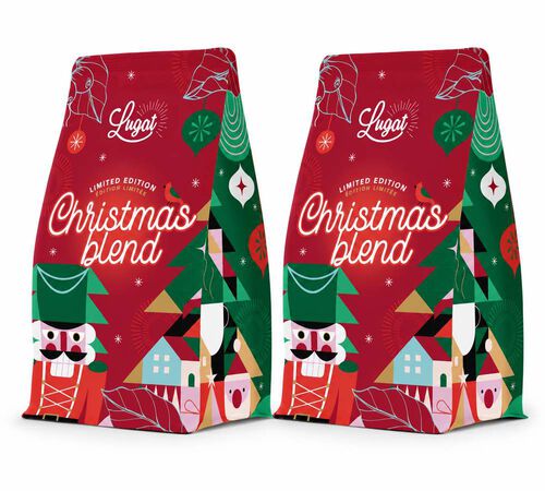 2 x 200 g &ndash; Kaffeebohnen &ndash; Christmas Blend &ndash; LUGAT
