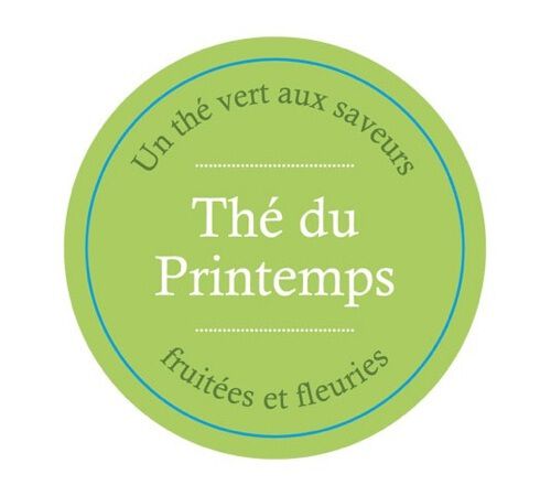 Th&eacute; Vert Th&eacute; du Printemps - Vrac 100 g - COMPTOIR FRAN&Ccedil;AIS DU TH&Eacute; image number 2