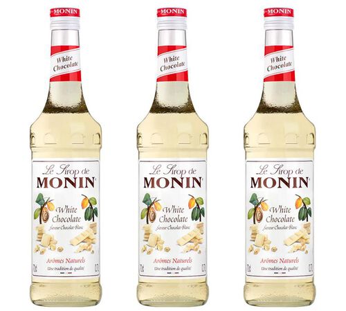 Sirop Chocolat Blanc 3 x 70cl - MONIN