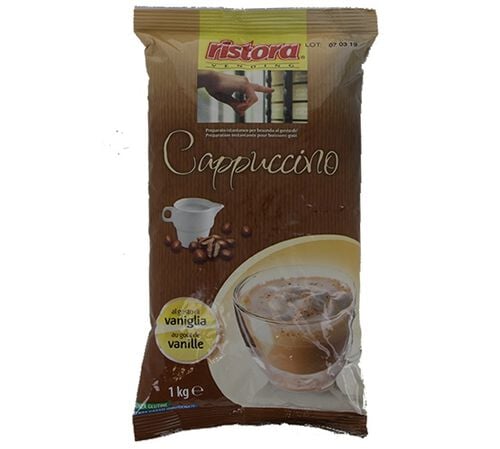 Boisson instantan&eacute;e cappuccino vanille sans gluten 1 kg - Ristora