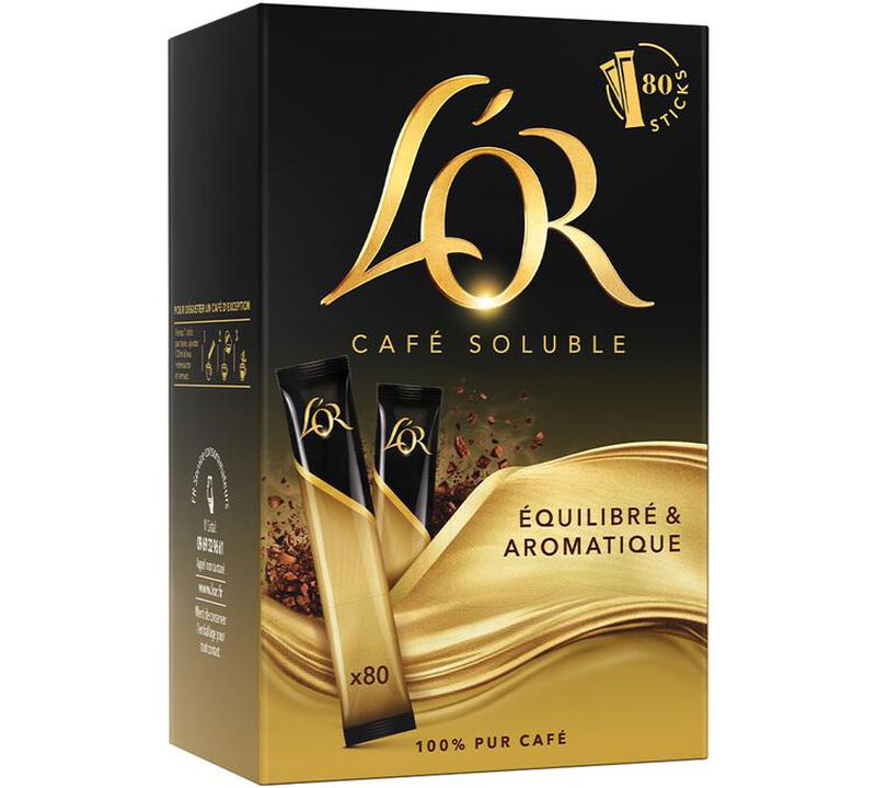 L'Or Instant Coffee Classique - 80 sticks image number 0