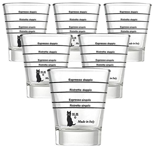 6 verres gradu&eacute;s - Motta