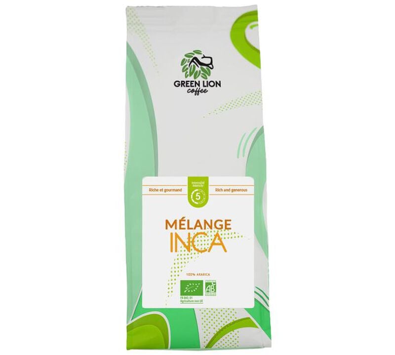 4 x 250 g - Caf&eacute; moulu - Le M&eacute;lange Inca Bio - GREEN LION COFFEE image number 3