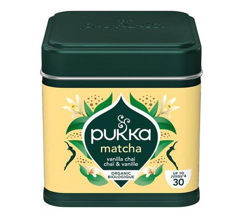 Tee Matcha Vanille Chai Bio - 30 g - PUKKA image number 1