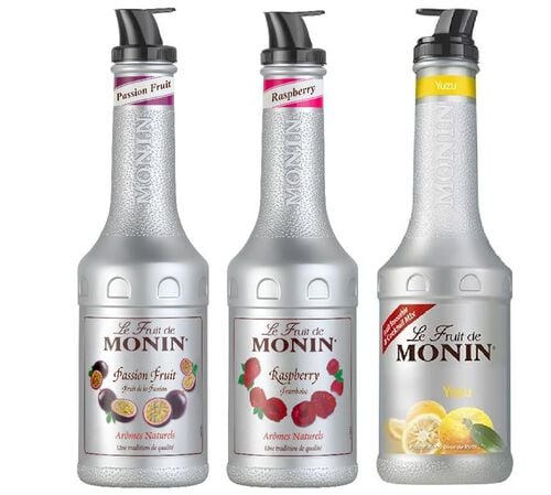 3 Pur&eacute;e de Fruits - Framboise Passion Yuzu - MONIN