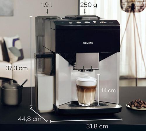 Expresso Broyeur SIEMENS EQ.500 TQ513R01 Int&eacute;gral image number 3