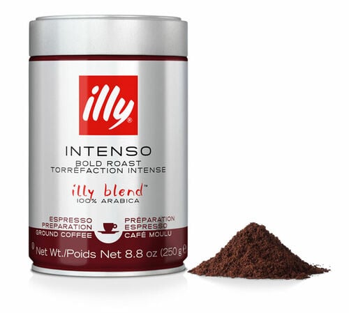 Illy Espresso Intenso gemahlener Kaffee 250 g image number 1