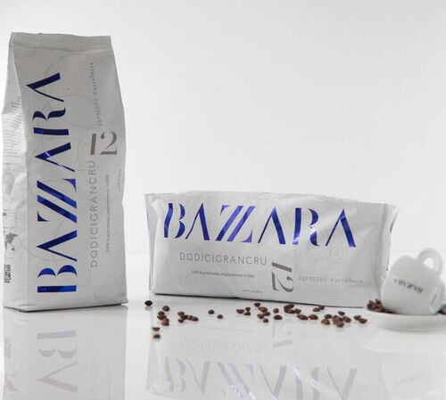 1 kg - Caf&eacute; en grain - Dodicigrancru 100% Arabica - BAZZARA image number 2