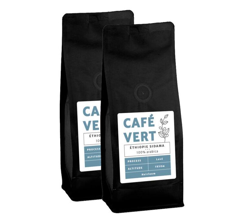 Gr&uuml;ner Kaffee - Region Sidama - &Auml;thiopien - Gewaschen 1 kg image number 0