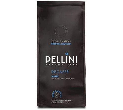 185 g - Caf&eacute; moulu - Decaffeinated - PELLINI