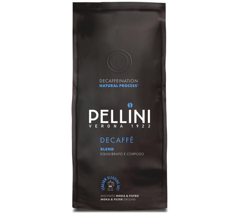 Pellini Top Decaffeinated Ground Coffee Decaffeinato - 185g image number 0