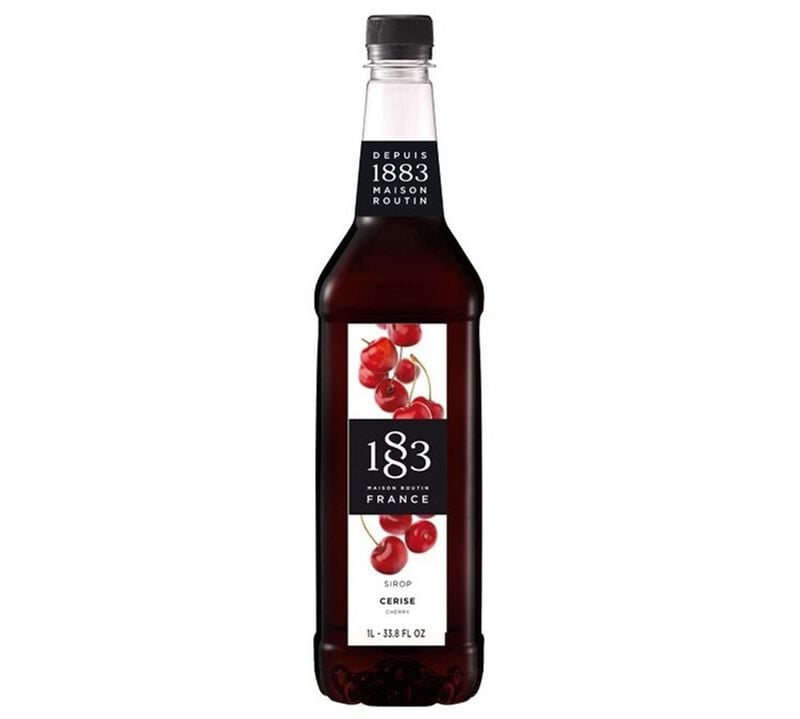 Sirop 1883 Routin Cerise - Bouteille Plastique - 1L image number 0