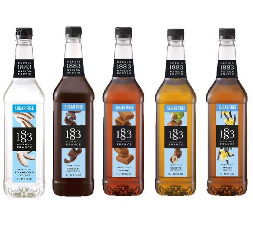 Sirop 1883 ROUTIN - Pack d&eacute;couverte Sugar Free 1L image number 0