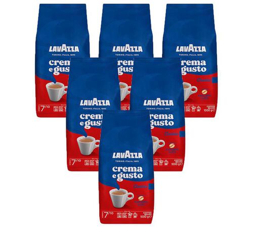 Lavazza - Crema e Gusto Classico Kaffeebohnen 6 kg
