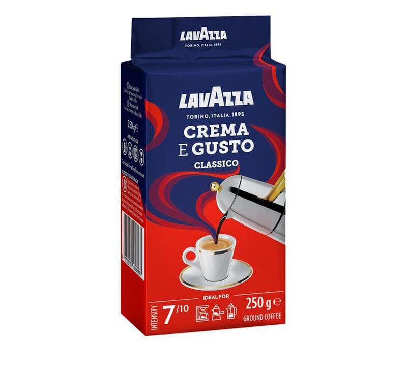 Lavazza Crema & Gusto Ground Coffee - 250g image number 0