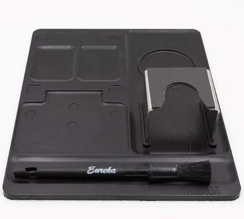 Kit Tapis de tassage et support pour moulin &agrave; caf&eacute; Eureka Mignon
