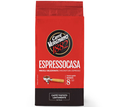 Caff&egrave; Vergnano Ground Coffee Espresso Casa - 250g image number 0